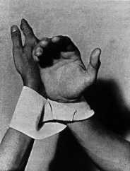 Hands tied in a mobius strip